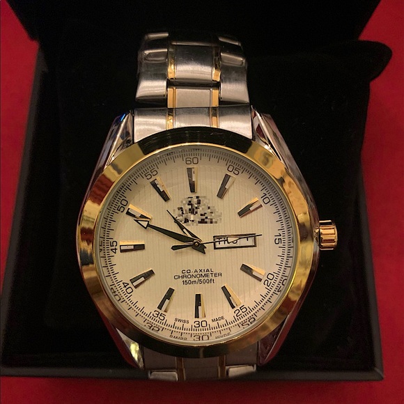 Luxury Watch for men - OMG Gold/ Silver NEW - Picture 1 of 1